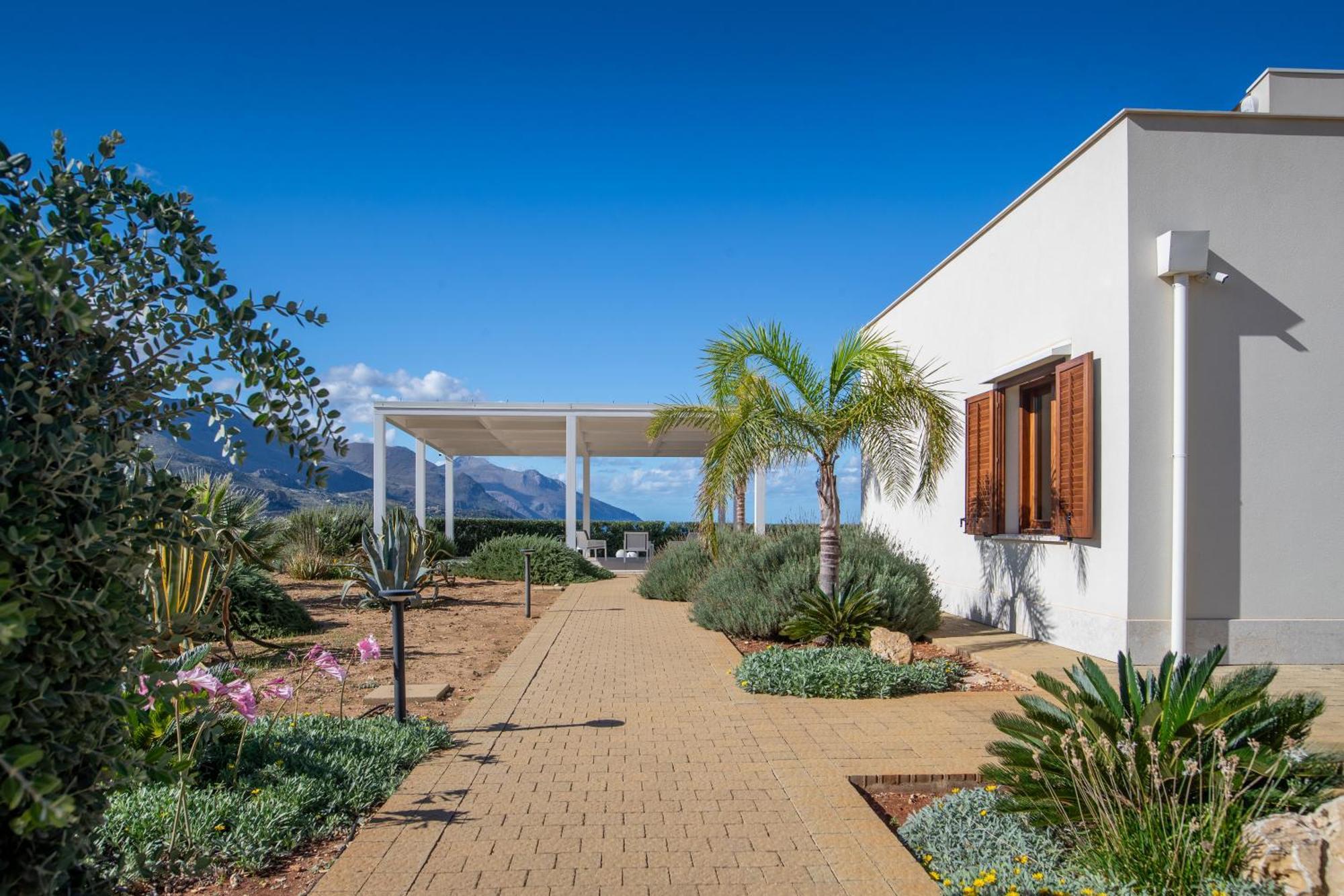 Villa Etesiae カステッランマーレ・デル・ゴルフォ エクステリア 写真