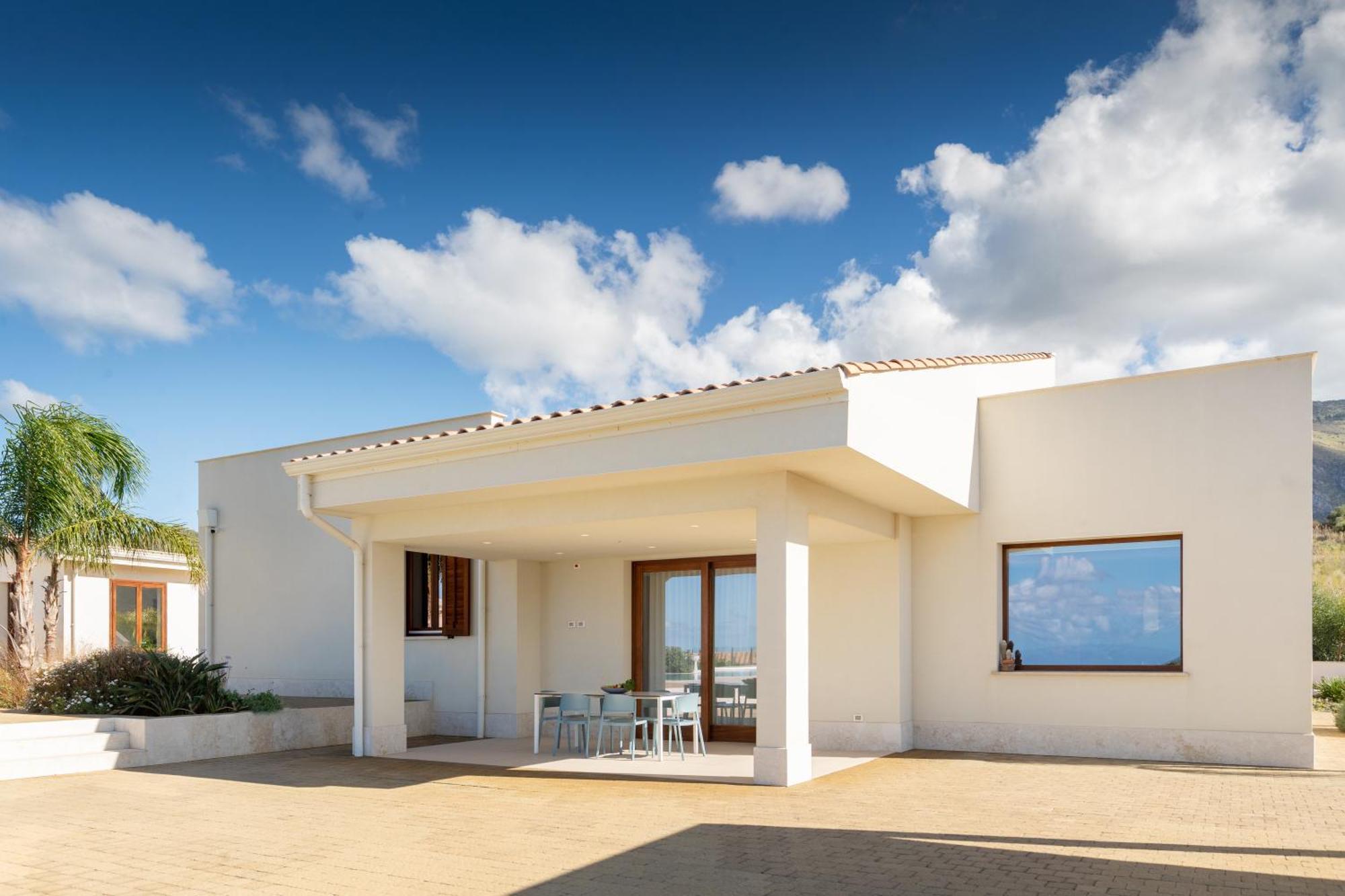 Villa Etesiae カステッランマーレ・デル・ゴルフォ エクステリア 写真